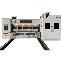 Nouvelle machine rotative entièrement automatique à longue durée de vie, robuste, 1 à 6 couleurs, pour imprimante, découpeuse et rainureuse pour usine d'emballage en carton ondulé