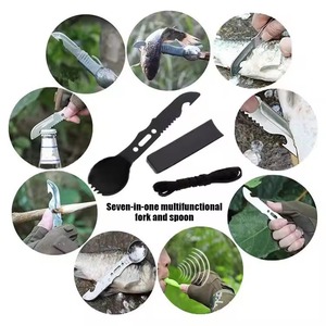 Kit de survie tactique en nylon et fer, ensemble d'outils d'urgence EDC portable pour le camping, la randonnée et l'aventure - Product Image 6