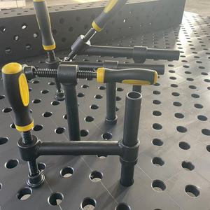 Set di Strumenti per Saldatura 3D in Acciaio D28 <span class=keywords><strong>Q</strong></span>(S)355, Tavolo Flessibile per Saldatura / Set di Accessori, Morsetti Avanzati CE ISO - Product Image 5