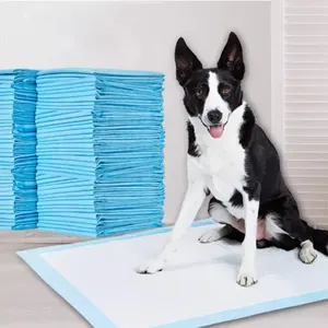 Groothandelaren Super Absorberende Pet Wee Pads Ultra-Absorberende Luiers Mat Hond Kat Training Incontinentie Pad Hond Plas Pads Voor Honden Huisdier