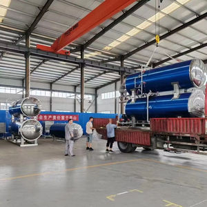 آلة تعقيم بالبخار بضغط عالي 1m ³ الصناعية ، آلة تعقيم الطعام التجارية ، معدات تعقيم الأوتوكلاف - Product Image 5