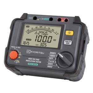 Testeur de résistance d'isolement Kyoritsu KEW3025A 2500V, affichage numérique, équipement de test haute tension - Product Image 1