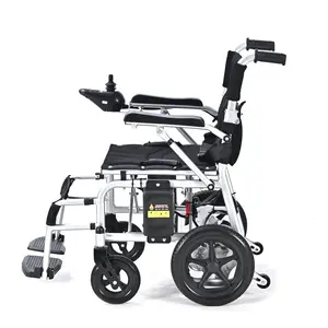 2024 New Style Foldable Wheelchairs For Adults 250*2 Brushless Motor Portable Electric Wheelchairs