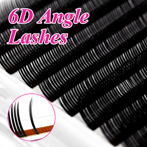 Extensions de <span class=keywords><strong>cils</strong></span> coréennes Abonnie PBT 5D 6D, bouquets de <span class=keywords><strong>cils</strong></span> en forme de fleur, extensions de <span class=keywords><strong>cils</strong></span> faciles à poser - Product Image 1