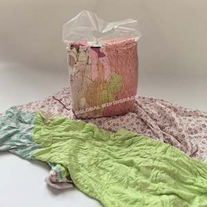 Chiffons en coton 100% de couleur claire à faible coût avec une forte absorption d'eau et d'huile pour le nettoyage industriel - Product Image 1