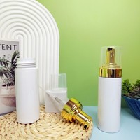 Bouteilles de shampoing en mousse blanche 100ml/150ml/200ml/220ml/250ml, contenants en PET à pompe avec impression sérigraphique