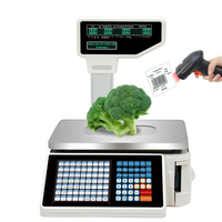 Balance électronique de haute qualité pour impression de codes-barres 15KG, caisse enregistreuse NVK TM-A20b, impression de reçus 30KG pour supermarché