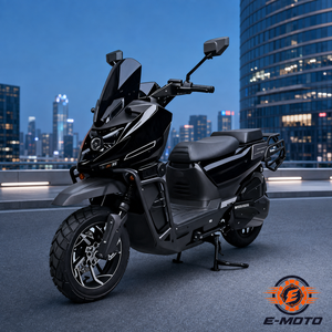 Motocicleta Eléctrica Deportiva sin Escobillas de 72V 1200W para Adultos, hasta 80KMH, para Transporte Urbano, Venta al Por Mayor - Product Image 2
