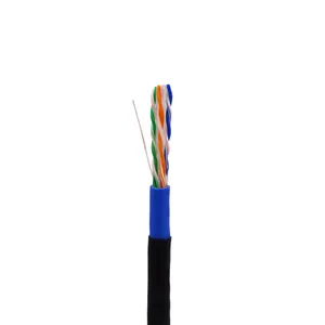 Hot Selling 300 meter 305m utp cat6 outdoor lan network cable 4pair price CAT6 Ethernet Internet LAN Yellow 10Gbps Cable Network