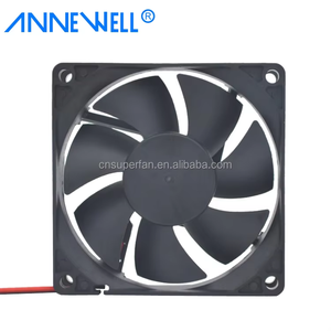 Tùy chỉnh 8020 Chất lượng cao không ồn ào động cơ quạt làm mát 5V 12V DC 80x80mm 0.3 ma 24V không chổi than quạt làm mát - Product Image 2