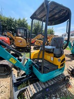 Mini-excavatrice Kubota U20 d'occasion, 2300 kg, 0-900 heures, avec rapport d'essai