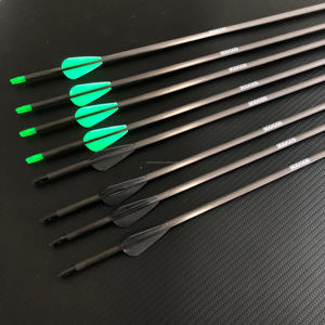 Flèches en carbone March Archery Pure ID 6.2 pour arc à poulies et arc classique, pointes amovibles et accessoires pour <span class=keywords><strong>la</strong></span> chasse et <span class=keywords><strong>la</strong></span> pratique sur cible - Product Image 4