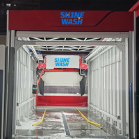 Shinewash K9 Plus Machine de lavage de voiture entièrement automatique à bras unique électrique en acier 360 degrés sans contact avec une puissance de 25 kW