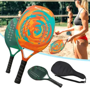 Disegni personalizzati racchetta da paddle in fibra di vetro per spiaggia in carbonio 3K 12K 18K racchetta da Padel