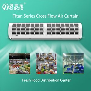Free Sample 220V 105W Small Air Curtain Blower Fan Duty Commercial Cross-flow Type 900mm Length Curtains for Freezer Room Air Cu - Product Image 1