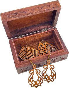 Cao Cấp Tùy Chỉnh Đồ Trang Sức Bằng Gỗ Hộp Tay Chạm Khắc Thiết Kế Lưu Niệm Lưu Trữ Cao Cấp Đính Hộp - Product Image 6