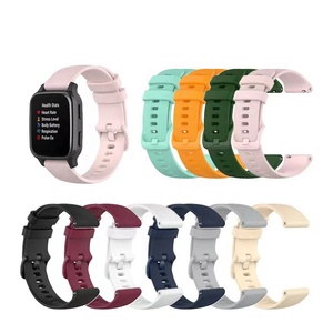 <span class=keywords><strong>Bracelet</strong></span> de sport en silicone pour <span class=keywords><strong>Garmin</strong></span> Forerunner 255 265 245 165 Bande pour <span class=keywords><strong>Garmin</strong></span> <span class=keywords><strong>Venu</strong></span> 3 <span class=keywords><strong>2</strong></span> <span class=keywords><strong>Sq</strong></span> <span class=keywords><strong>Bracelet</strong></span> Accessoires de remplacement - Product Image 3