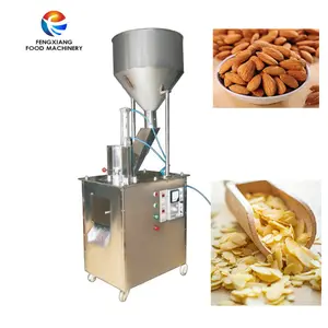 Máquina FQP-300 cortar nueces y almendras de california, máquina cortadora de cacahuetes