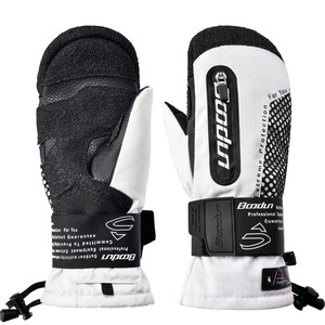 Bodun <b>Ski</b> Gloves Kevlar Windproof Warm Water Repellent Touchscreen Drawstring Design Unisex Adult - Product Image 2