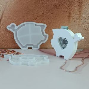 Moule en silicone pour résine fait main, style DIY, ornements décoratifs et outils pour gâteaux, pour la fabrication de résine, moule en plâtre - Product Image 5