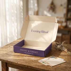 Boîtes d'emballage personnalisées en carton ondulé pour cadeaux, avec doublure laminée, écologiques, pour expédition, avec logo - Product Image 1