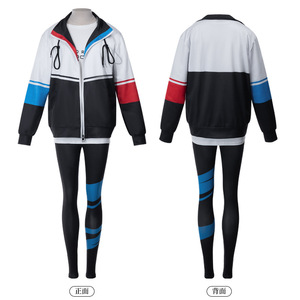 Vêtements d'anime populaires, ensemble veste et pantalon de cosplay Valorant Jett - Product Image 1