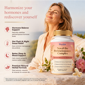Herbal Extract <b>Menopause</b> Support Supplement Capsules for Women Natural Formula OEM Private Label Wholesale Bulk B2B Factory - Product Image 2