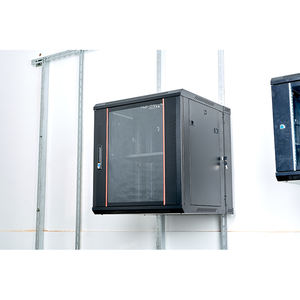 Rak Server kabinet dudukan dinding vertikal, sistem pendingin desain murah setengah tinggi 7u 8u 19 "untuk baterai - Product Image 1