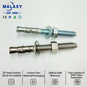 Anclajes <span class=keywords><strong>de</strong></span> Cuña <span class=keywords><strong>de</strong></span> Acero al Carbono Malaxy, Pernos para Concreto, Fijaciones <span class=keywords><strong>de</strong></span> Expansión <span class=keywords><strong>de</strong></span> Alta Resistencia, Anclajes <span class=keywords><strong>de</strong></span> Cuña Tipo Stud - Product Image 1