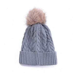Beanie for Women With Pom Fashionable Womens Winter <b>Hats</b> Silk Lining Beanies Cute Warm Knit <b>Hat</b> Cap Promotion Gift - Product Image 4