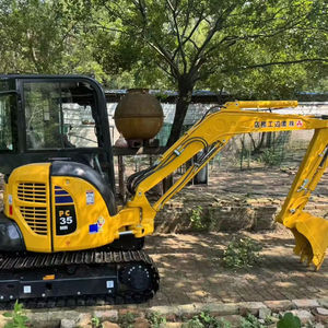 95% Neuf Haute Qualité Japonais d'occasion Komatsu PC35 PC55 PC40 Excavatrice 3,5 tonnes Mini pelle mécanique Roulement moteur Boîte de vitesses Pompe EPA CE - Product Image 1