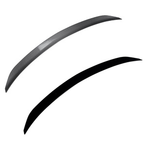 Mercedes-Benz C-Class Coupe Rear Spoiler Piano Black Carbon Fiber Texture ABS Ducktail Trunk Wing 2011-2014 - Product Image 5