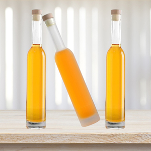 Bouteilles en verre vides MAYSURE en gros <span class=keywords><strong>pour</strong></span> vodka et <span class=keywords><strong>gin</strong></span>, 500ml-1000ml, rondes, élégantes, avec marquage à <span class=keywords><strong>chaud</strong></span> - Product Image 3