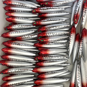 Esca Galleggiante Tipo Pencil, Esca Artificiale da Pesca 120mm 22g, Esca Topwater Fatta a Mano per Pesca a Traina, Stick Bait per Pesca con <span class=keywords><strong>Esche</strong></span> - Product Image 2