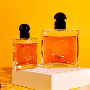 Yüksek kaliteli lüks parfüm ambalaj 30ML 50ML 100L özel kapaklı benzersiz cam şişe
