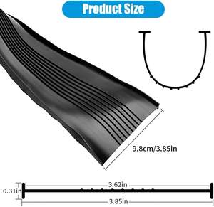 Joint d'étanchéité latéral en caoutchouc pour <span class=keywords><strong>seuil</strong></span> <span class=keywords><strong>de</strong></span> <span class=keywords><strong>porte</strong></span> <span class=keywords><strong>de</strong></span> garage Joint d'étanchéité supérieur et latéral pour <span class=keywords><strong>seuil</strong></span> <span class=keywords><strong>de</strong></span> <span class=keywords><strong>porte</strong></span> <span class=keywords><strong>de</strong></span> garage - Product Image 4