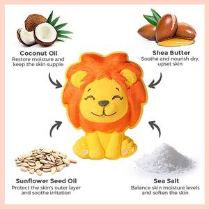 Bomba de Baño Explosiva con Forma de León para un Baño Relajante que Logra una Piel Suave y Tersa, Spa Corporal para Bañarse - Product Image 2