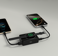 Banque d'alimentation sans fil magnétique NITIKA 10000mAh, charge rapide PD 45W, chargeur portable 37Wh pour iPhone, certifié 3C et PSE