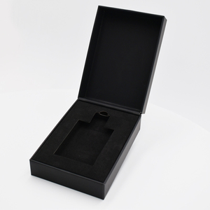 Boîte d'Emballage Parfum Luxe Haut de Gamme Noire avec Coffret Cadeau Rigide en EVA pour Flacons de 100 ml et 50 ml - Product Image 3