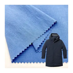 Fabrik preis Cottony Touch 95% Nylon 5% Elasthan 2-Wege-Stärke gewaschenes Taslon-Material für Outdoor-Jacken