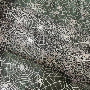 Tùy Chỉnh Halloween Vải Tuyn Lá Lưới Vải Sequin Vải Sắp Xếp Trong Nhà Phù Thủy Lưới Vải Ma Lễ Hội Đảng Váy Trang Trí - Product Image 5