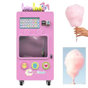 Hot Sale Fully Automatic Cotton Candy Machine Candy Floss Machine Cotton