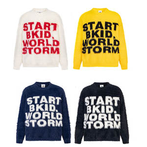 Sweat à capuche d'hiver pour homme personnalisé avec motif jacquard, lettres, respirant, manches longues, tricot, options de logo OEM et ODM - Product Image 2