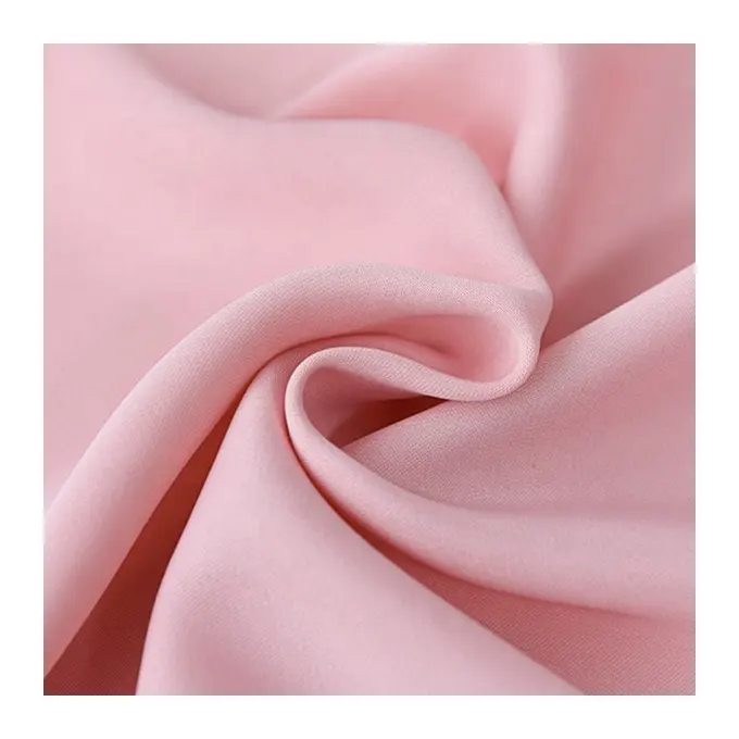 Tùy chỉnh màu sắc 100% polyester hijab nida jilbab Dệt Hàn Quốc bán buôn nida vải Dubai abaya tại Trung Quốc