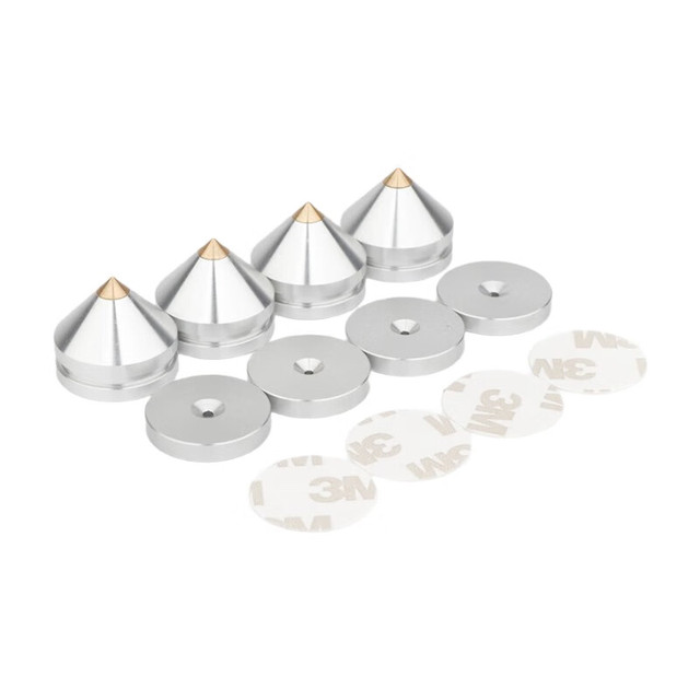 Hot Selling Shock Absorber Foot Pad Aluminum Alloy Adjust Height Home Theater Precision Combined Isolation Feet Stand Spike