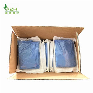 Bata quirúrgica desechable estéril, venta al por mayor, talla L/<span class=keywords><strong>XL</strong></span>/XXL, ropa dental - Product Image 6