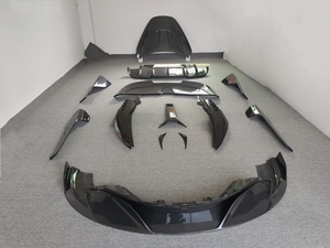 Kit de Carrocería para McLaren 720S Estilo <span class=keywords><strong>R</strong></span>, Fibra de Carbono, Labio Delantero, Difusor Trasero, Alerón Trasero, Guardabarros, Capó, Faldones Laterales - Product Image 2
