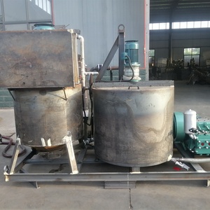 FAE FAGS500/1000E Station de pompage à piston pour mélangeur-agitateur de coulis et réservoir d'eau, 160L, 10Mpa, petite installation de circulation de boues à flux continu pulsé - Product Image 5