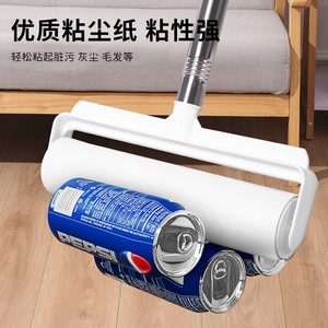 Rodillo quitapelusas con mango largo, recambio de 30 hojas, multifunción para mascotas y uso doméstico - Product Image 3