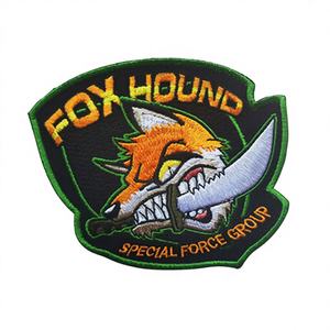 Écussons tissés personnalisés vert Jésus, étiquettes brodées avec bordure Merrow, badges mexicains pour vêtements et chapeaux avec <span class=keywords><strong>nom</strong></span> ou logo - Product Image 6